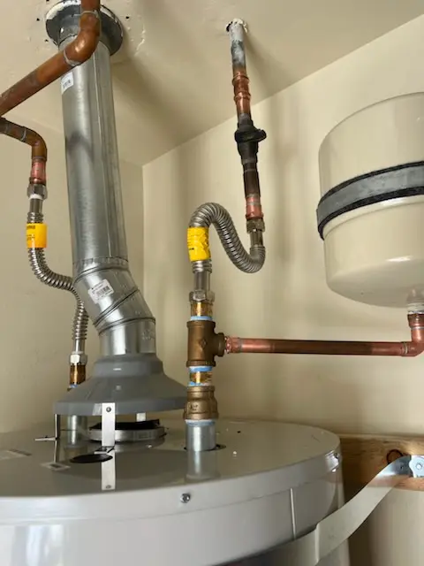 Water heater installation and plumbing repair in Gorham